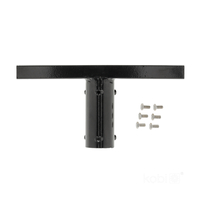 Uchwyt montażowy BASE TP SG 360mm Fi 60mm czarny Kobi