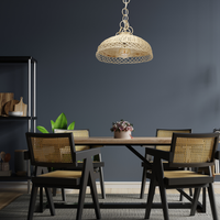 Milagro - Lampa wisząca VIMINI WHITE 1xE27