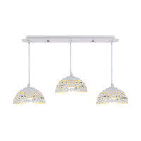Milagro - Lampa wisząca LISA WHITE 3xE27