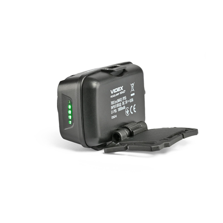Latarka Czołowa Videx LED Akumulatorowa Czołówka 700 Lumenów USB C 5000K