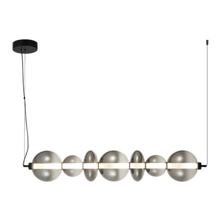Milagro - Lampa wisząca DAPHNE SMOKED 40W