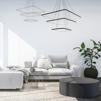 Milagro - LAMPA WISZĄCA NIX BLACK 117W LED