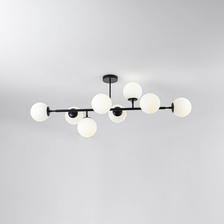 Lampa wisząca Dorado czarna 8xE14