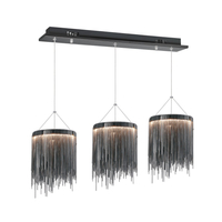 Milagro - LAMPA WISZĄCA CASCATA BLACK 54W LED