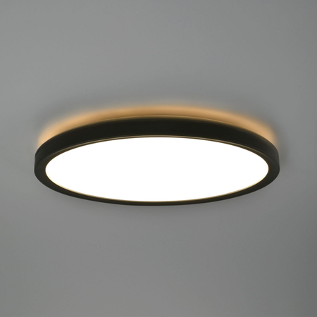 Plafon LED oprawa sufitowa czarna okrągła 18W 4000K 1800lm
