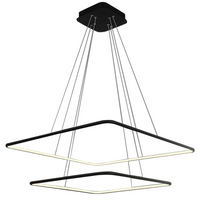Milagro - LAMPA WISZĄCA NIX BLACK 50W LED