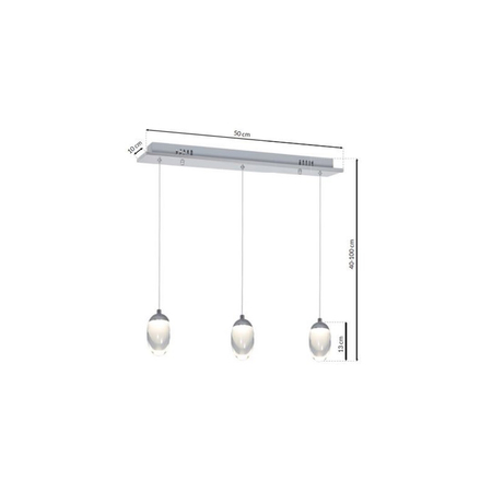 Milagro - LAMPA WISZĄCA OVO 15W LED