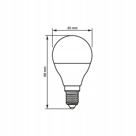 Żarówka LED 7W 630lm 4000K E14 neutralna