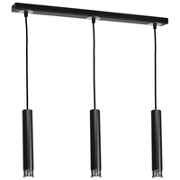 Milagro - Lampa wisząca DANI BLACK/CHROME 3xGU10