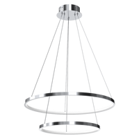 Milagro - Lampa wisząca ROTONDA CHROME 51W LED