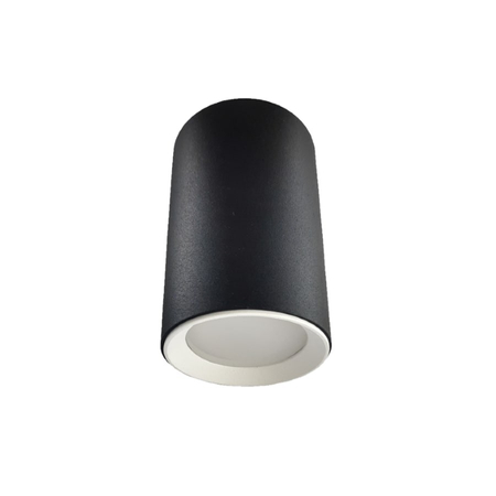 Tuba natynkowa Manacor 9 cm czarno - białe 1xGU10