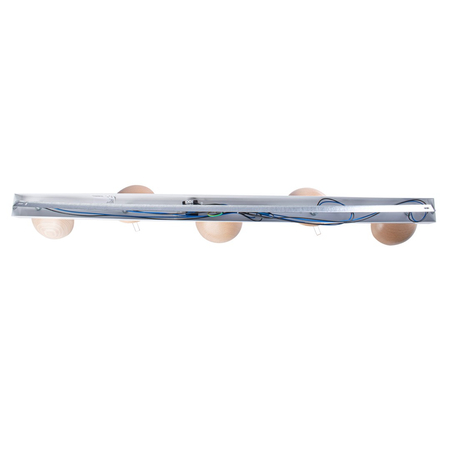Milagro - Lampa sufitowa SFERA WOOD 5xE14