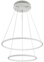 Milagro - LAMPA WISZĄCA ORION WHITE 53W LED