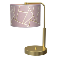 Milagro - Lampka nocna ZIGGY PINK Gold/Pink 1xE27
