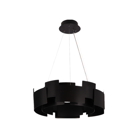 Milagro - Lampa wisząca TORINO BLACK 24W LED