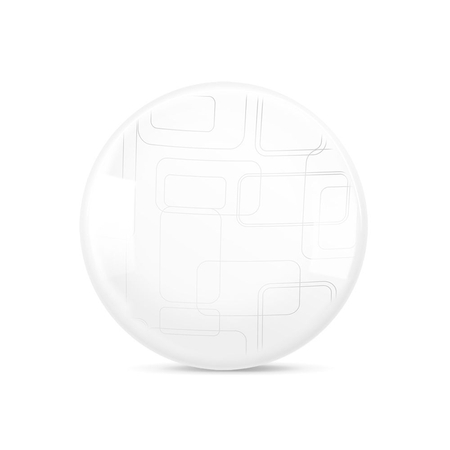 Plafon LED oprawa okrągła biała prostokąty 24W