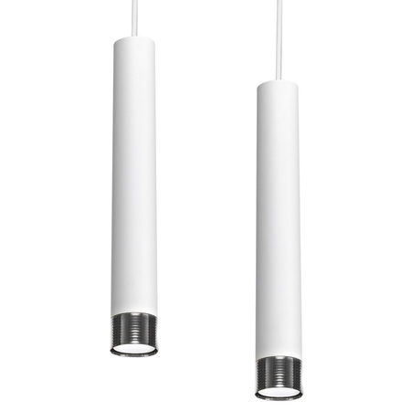 Milagro - Lampa wisząca DANI WHITE/CHROME 3xGU10