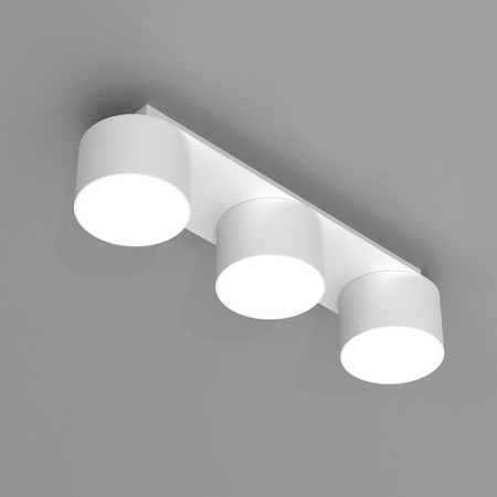 Milagro - Lampa sufitowa DIXIE White  3xGX53