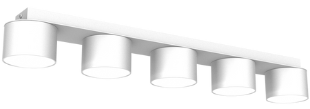 Milagro - Lampa sufitowa DIXIE White  5xGX53