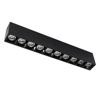 Lampa liniowa natynkowa 30w 3000K czarna JDL-4T