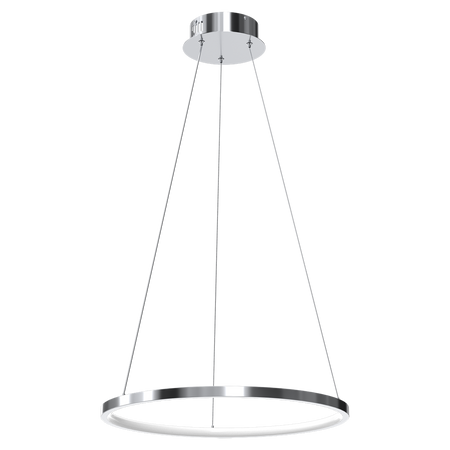 Milagro - Lampa wisząca ROTONDA CHROME 27W LED