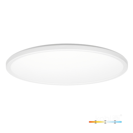 Plafon LED NIVERA CIRCLE 32W 3CCT IP54 biały Kobi Premium