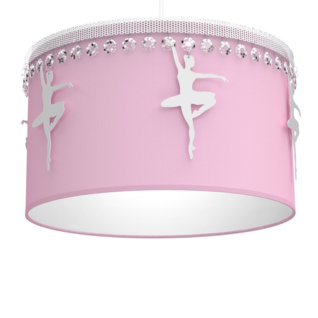 Milagro - Lampa wisząca BALETNICA PINK 1XE27