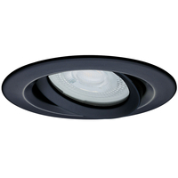 Ruchome oczko podtynkowe Lagos czarne IP65 1xGU10