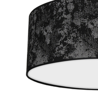 Milagro - Lampa Sufitowa SATINO SILVER 2xE27 Ø40cm
