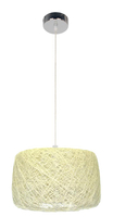 PANDA LAMPA WISZĄCA 35 1X60W E27 KREMOWY