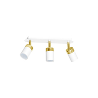 Milagro - Lampa sufitowa JOKER WHITE/GOLD 3xGU10