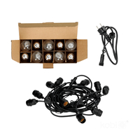 Girlanda BAJA LED SET 10x1W 10m  E27 Kobi Design