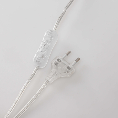 Lampa stołowa Sunflower czarno - transparentna 1xE27