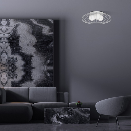Milagro - Lampa Sufitowa KRONOS WHITE 3xE14
