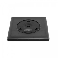 Plafon LED oprawa sufitowa czarna kwadratowa 24W 4000K 2400lm VL-DL3S-244B