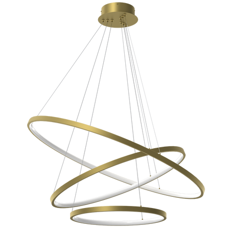 Milagro - Lampa wisząca ROTONDA GOLD 93W LED