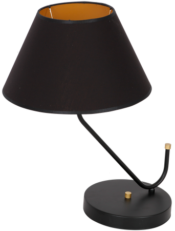 Milagro - Lampa stołowa VICTORIA BLACK 1xE27