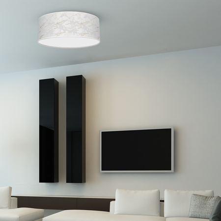 Milagro - Lampa sufitowa SENSO White/Gold 3xE27 Ø50cm
