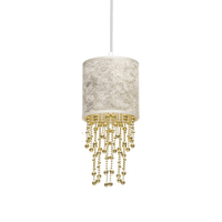 Milagro - Lampa wisząca ALMERIA WHITE/GOLD 1xE27