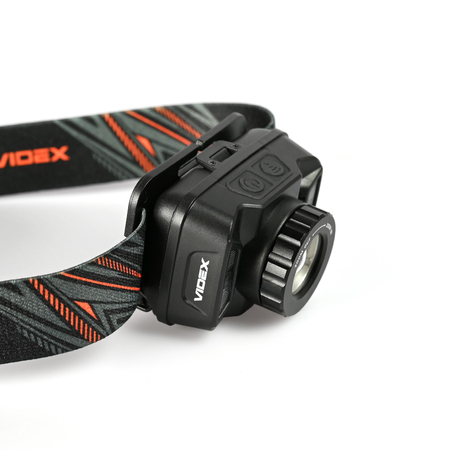 Latarka czołowa LED 5W ZOOM IP65 czujnik ruchu VLF-H045Z
