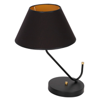 Milagro - Lampa stołowa VICTORIA BLACK 1xE27