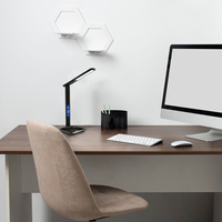 Lampka biurkowa LED 5W czarna wielofunkcyjna ściemniana