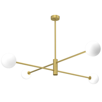 Milagro - Lampa sufitowa DORI GOLD 4xG9