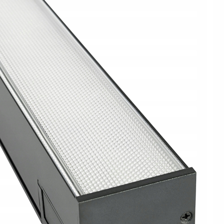LAMPA LED LINIOWA 50 W 5000K 120 CM 5000 LUMENÓW NATYNKOWA PODWIESZANA IP20