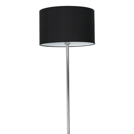 Milagro - Lampa stojąca CASINO BLACK/CHROME 1xE27