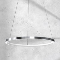 Milagro - Lampa wisząca ROTONDA CHROME 27W LED