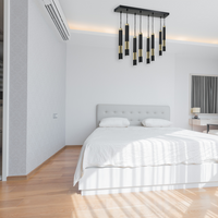 Milagro - Lampa sufitowa DALLAS GOLD 8x miniGU10