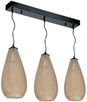 Milagro - Lampa wisząca PETRA 3xE27