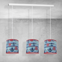 Milagro - Lampa sufitowa MARINE 3xE27