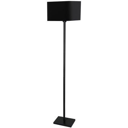 Milagro - Lampa stojąca NAPOLI BLACK/GOLD 1xE27